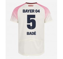 Bayer Leverkusen Loic Bade #5 Koszulka Wyjazdowa 2025-26 Krótki Rękaw